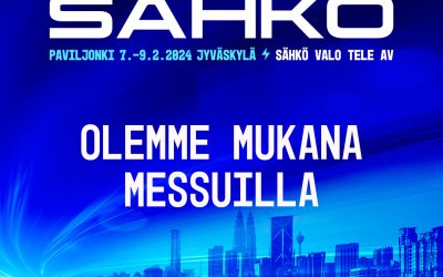 Greon Oy mukana Sähkö Valo Tele Av -messuilla – tervetuloa osastolle A214